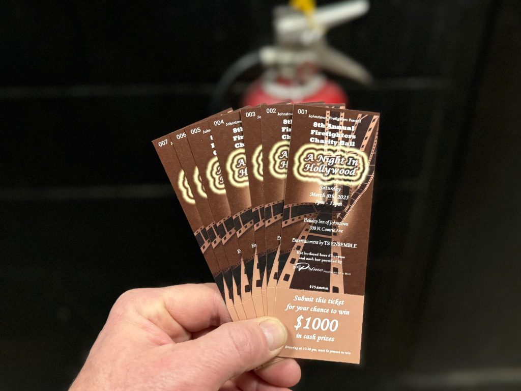 Johnstown Professional Firefighters Local 779 Ticket for 8th Annual Charity Ball