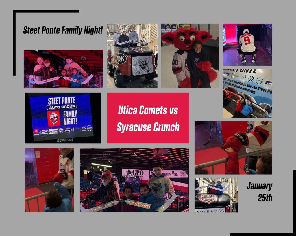 Steet Ponte Family Night at the Comets Game! 