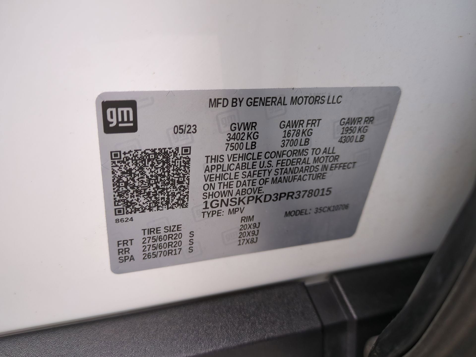 2023 Chevrolet Tahoe Z71