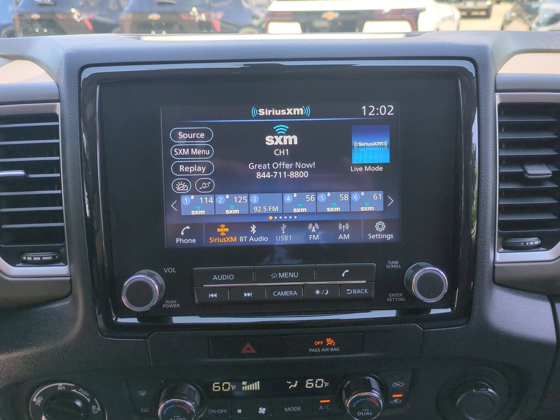 2022 Nissan Frontier Crew Cab SV 4x4