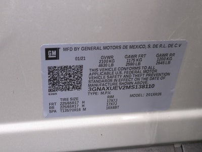 2021 Chevrolet Equinox LT