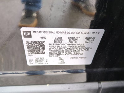 2022 Chevrolet Equinox LT