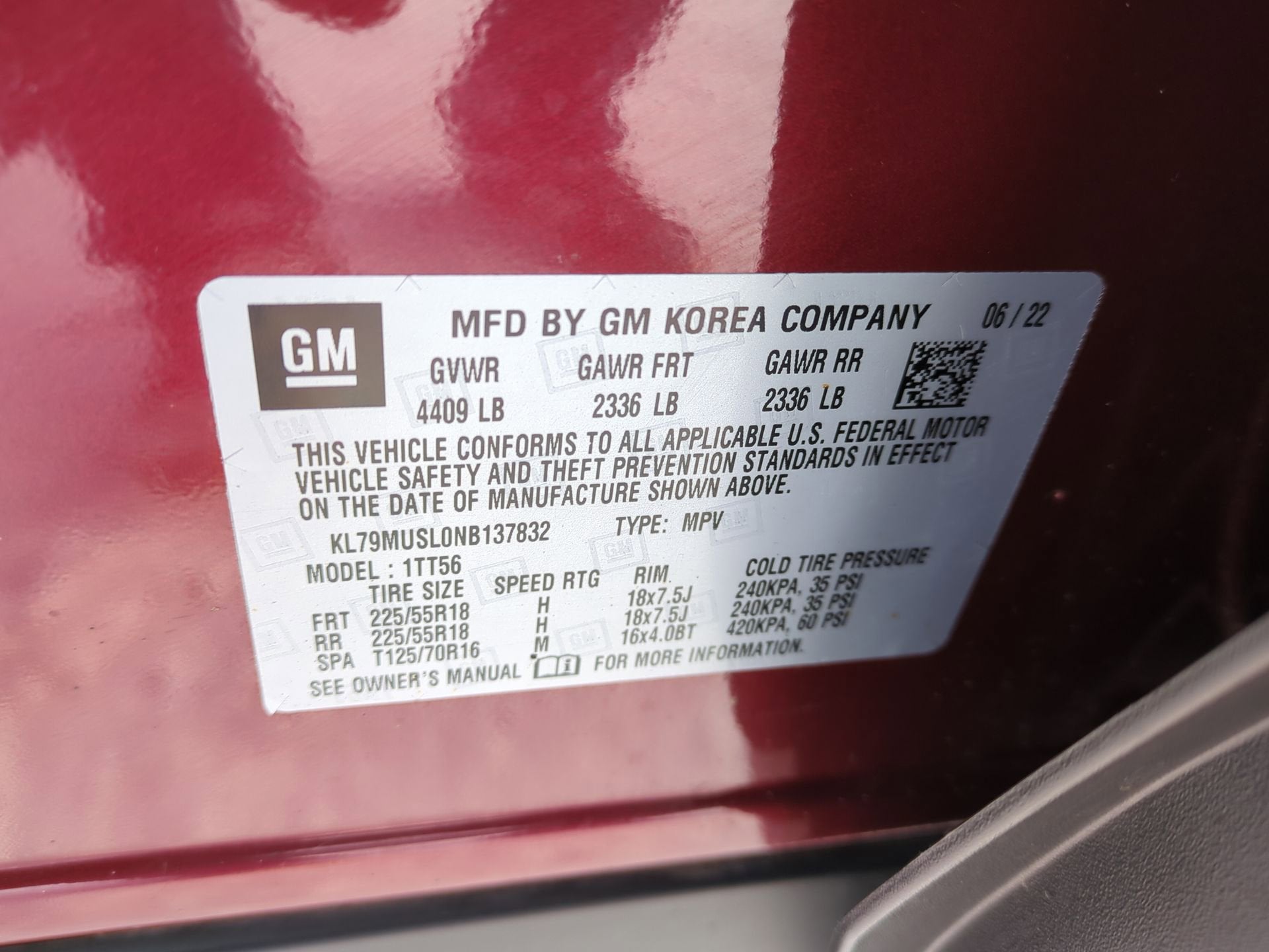 2022 Chevrolet Trailblazer RS