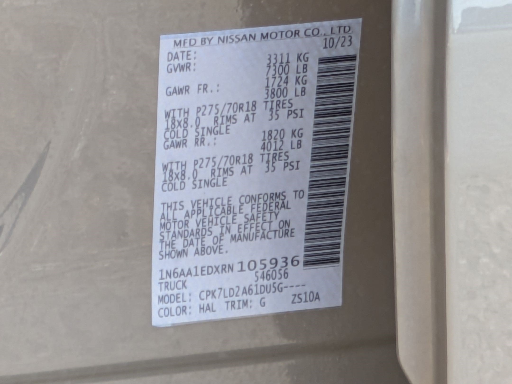 2024 Nissan Titan PRO-4X