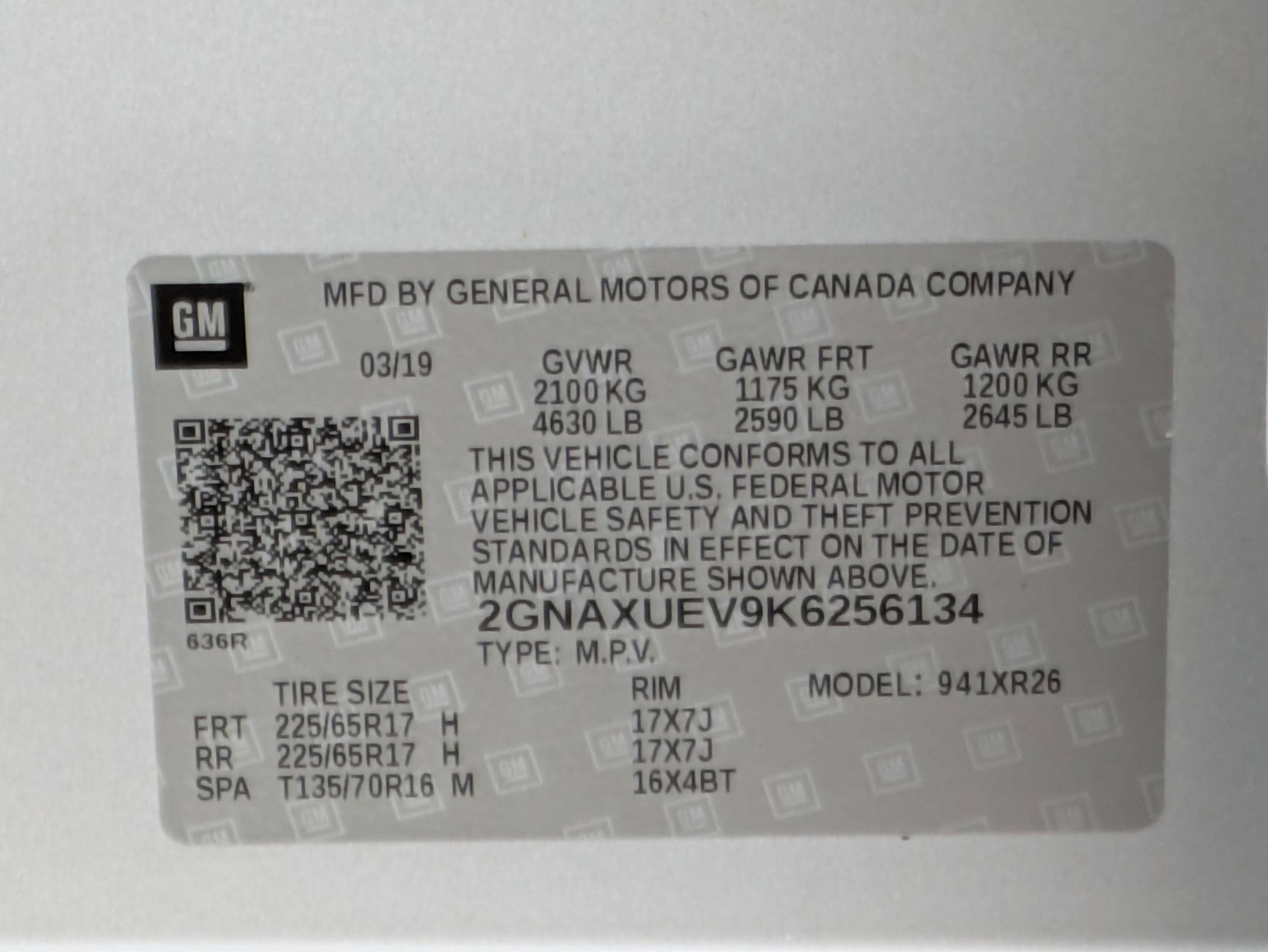 2019 Chevrolet Equinox LT