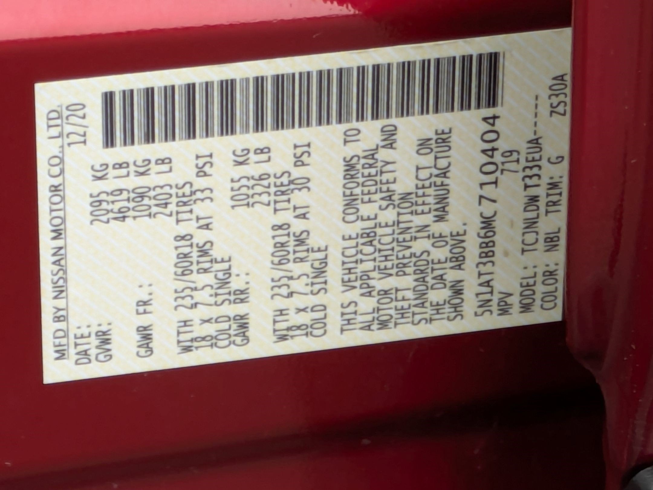 2021 Nissan Rogue SV