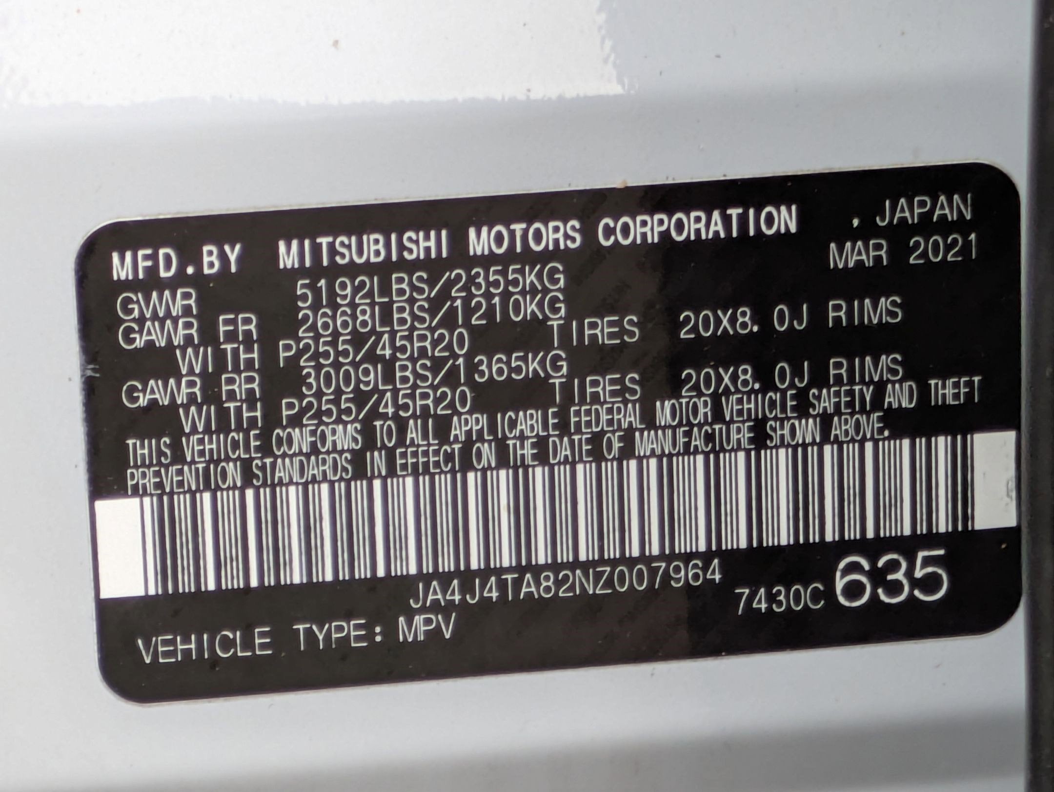 2022 Mitsubishi Outlander ES