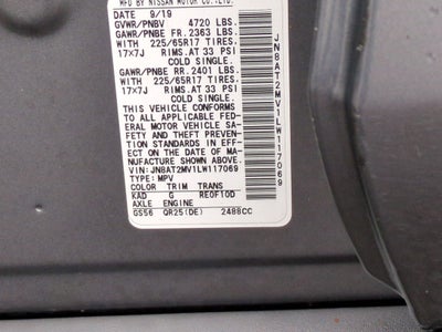 2020 Nissan Rogue SV