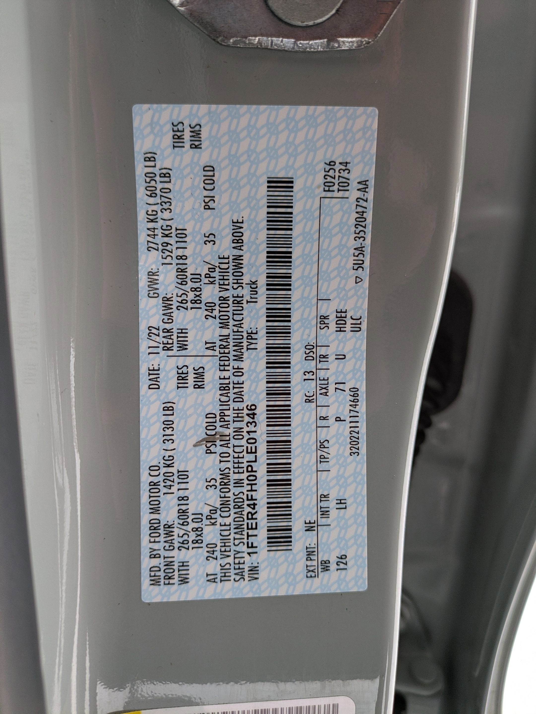 2023 Ford Ranger Base