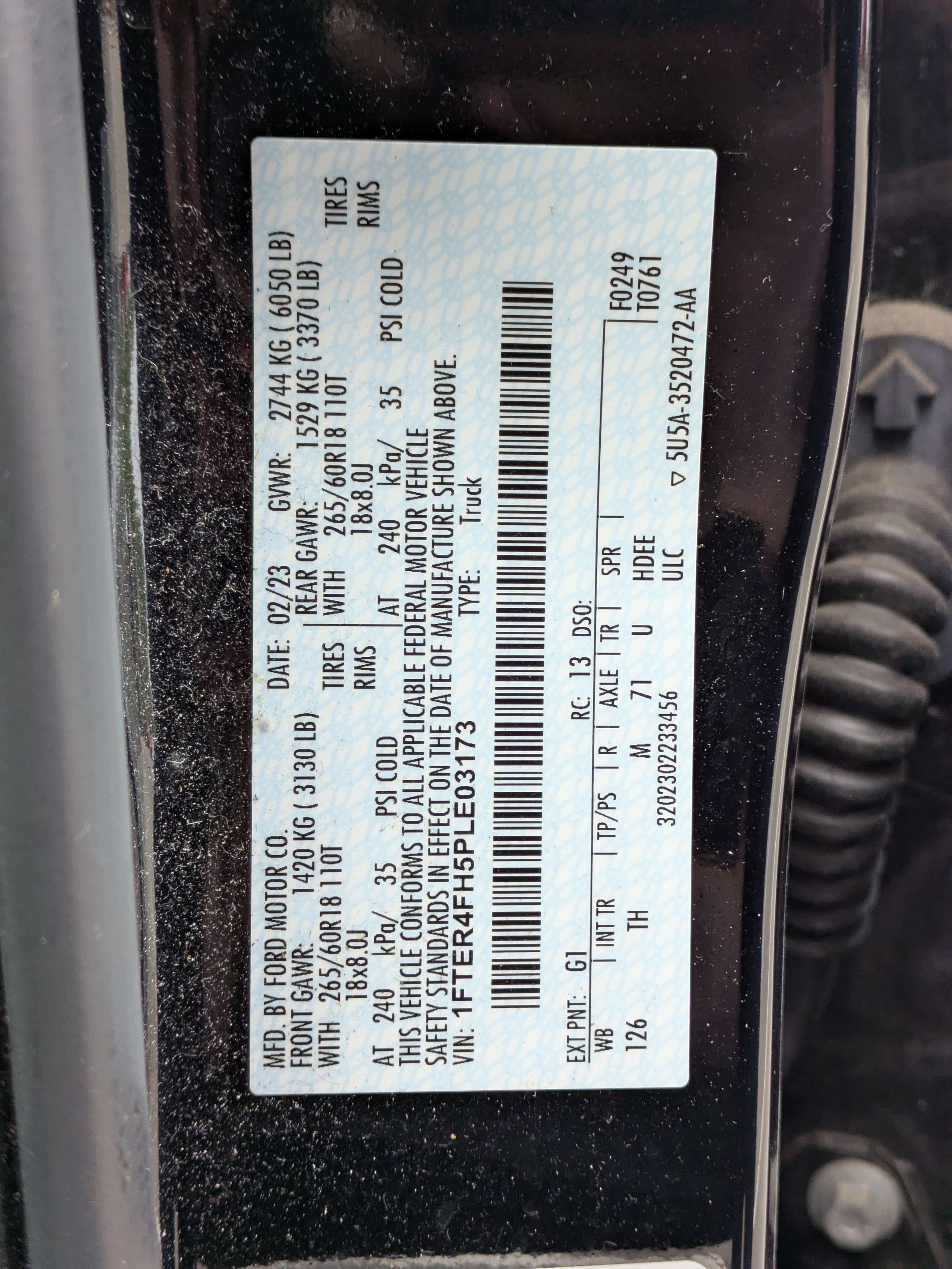 2023 Ford Ranger Base