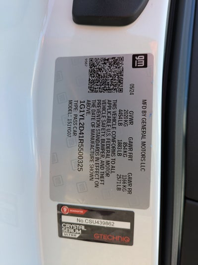 2024 Chevrolet Corvette 2LZ