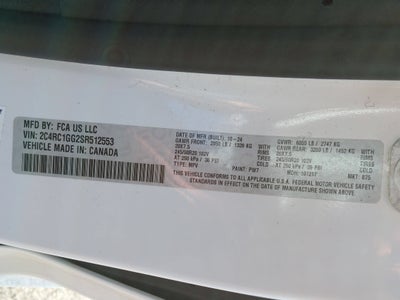 2025 Chrysler Pacifica Limited
