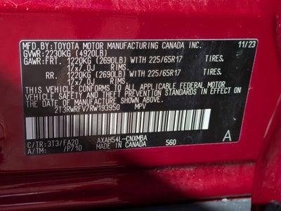 2024 Toyota RAV4 Hybrid XLE