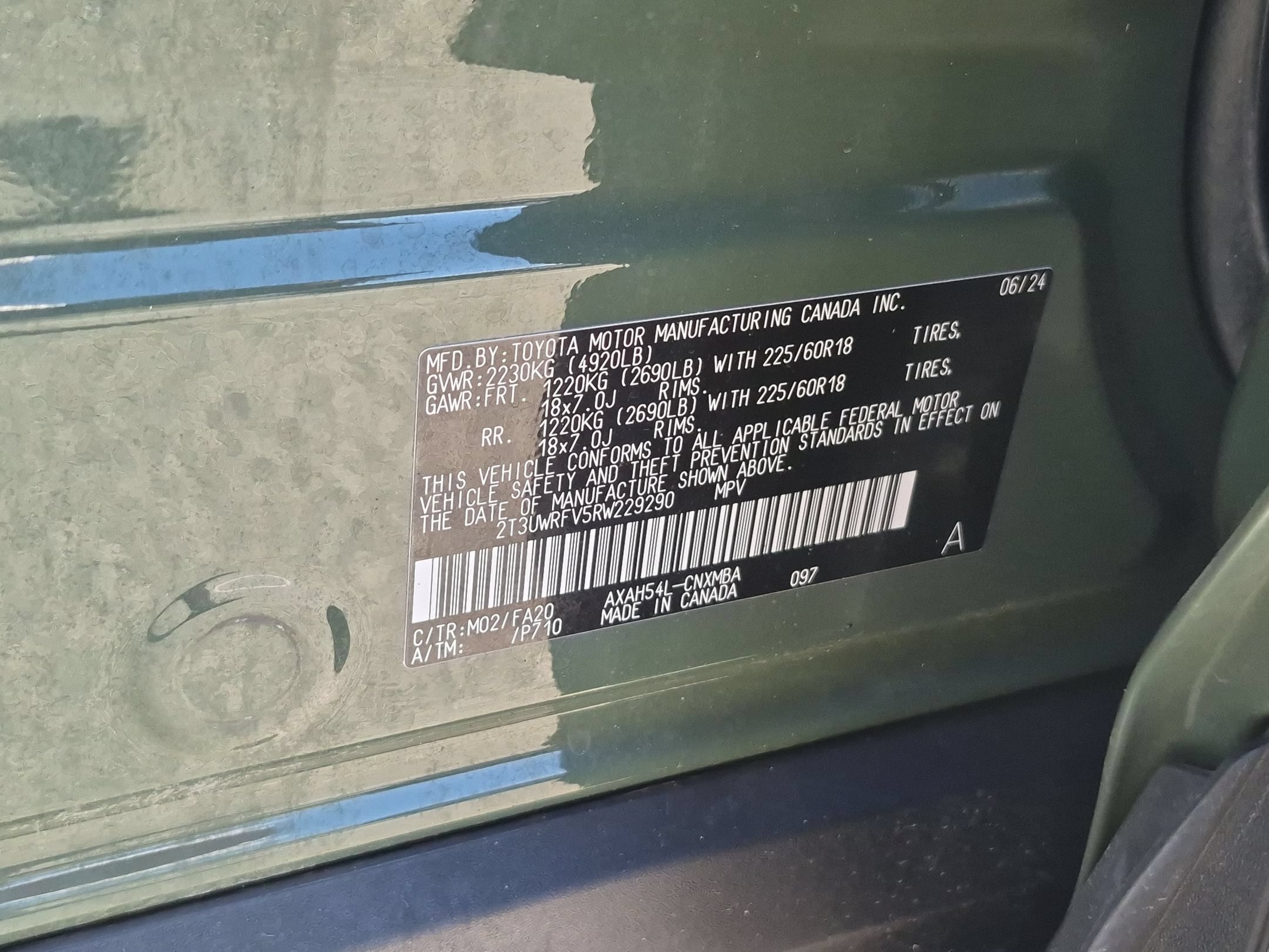 2024 Toyota RAV4 Base