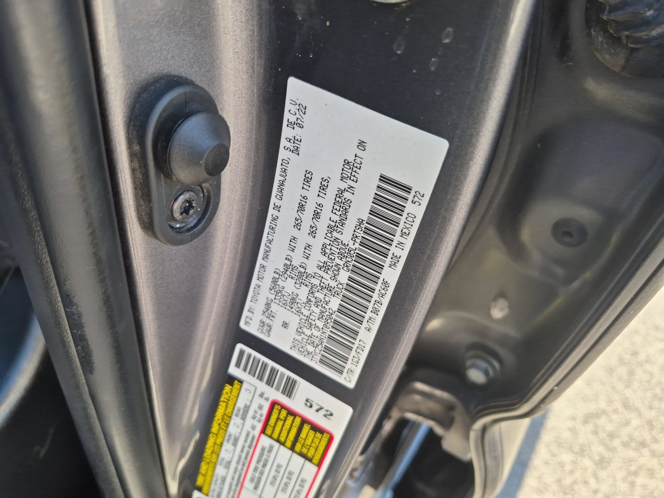 2022 Toyota Tacoma 4WD Base