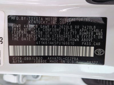 2023 Toyota Camry XSE