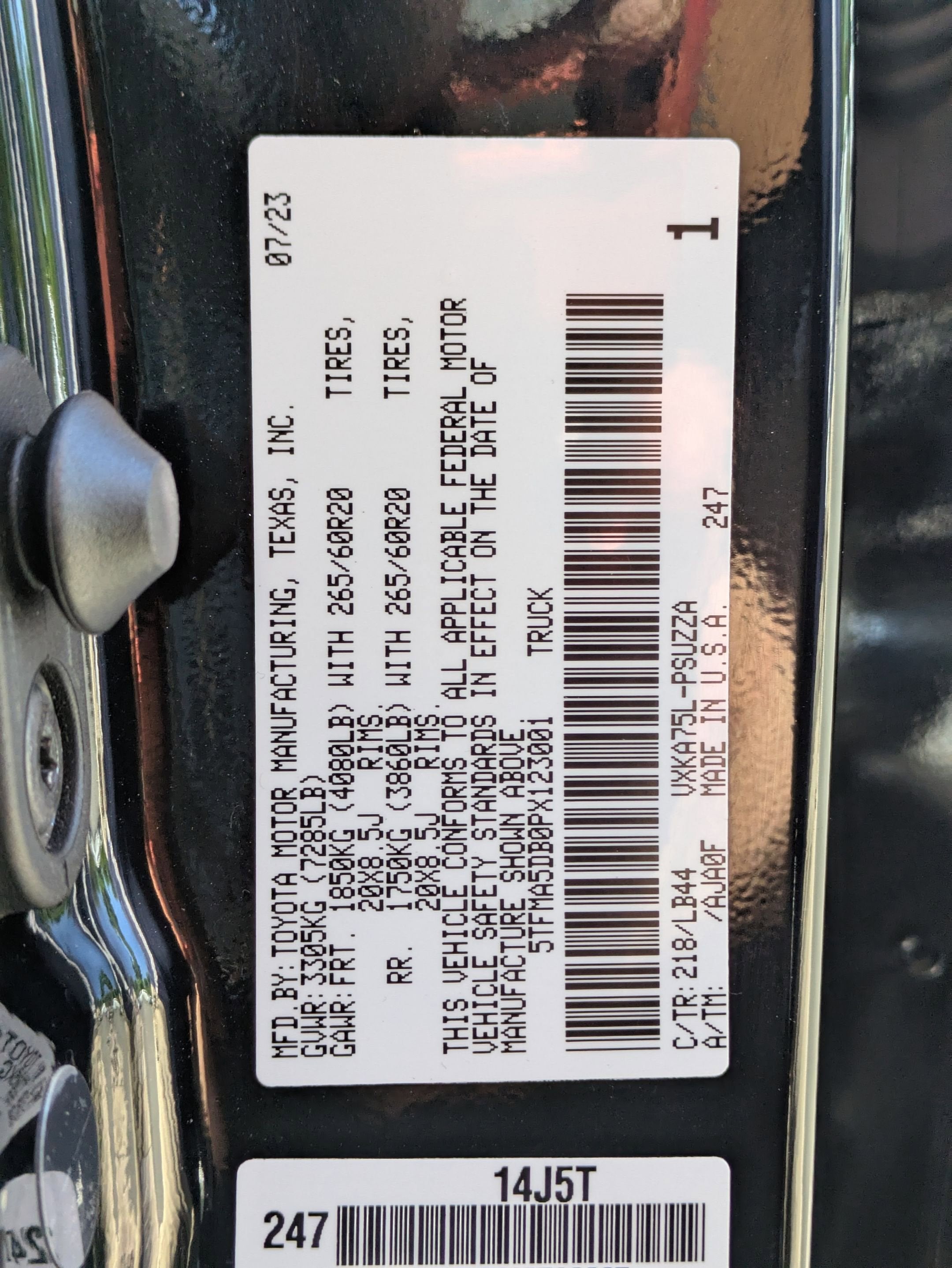 2023 Toyota Tundra 4WD 1794 Edition
