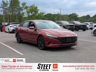 2023 Hyundai Elantra Hybrid Blue