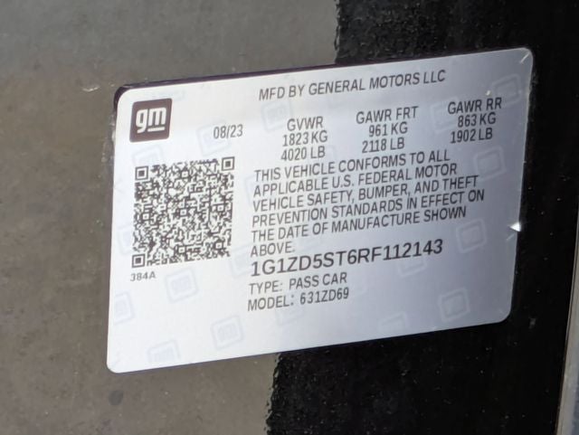2024 Chevrolet Malibu LT 1LT