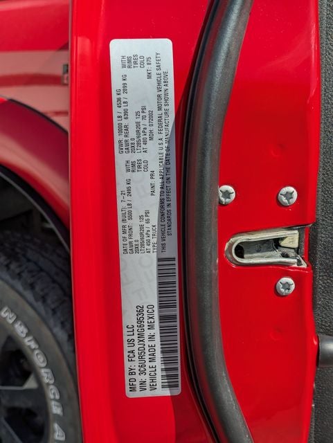 2021 RAM 2500 Big Horn