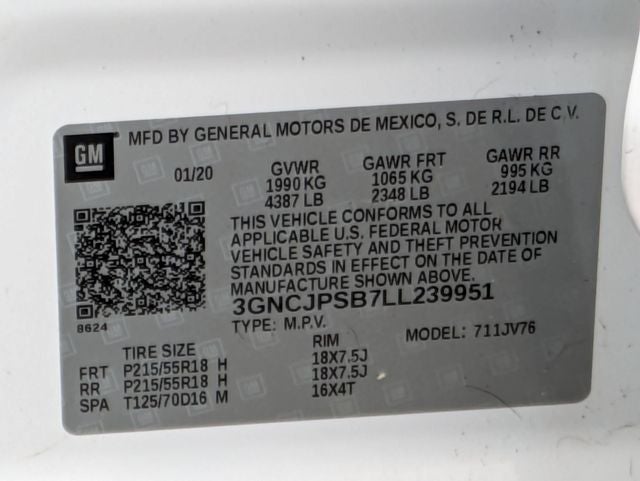 2020 Chevrolet Trax LT