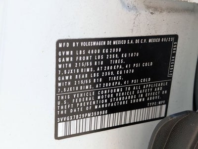 2023 Volkswagen Taos 1.5T S