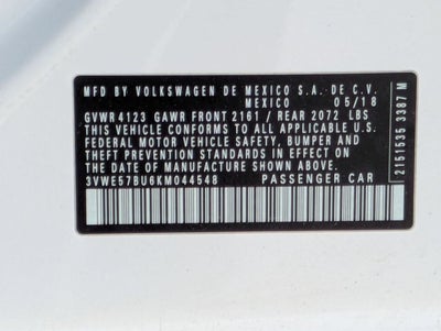 2019 Volkswagen Jetta SEL