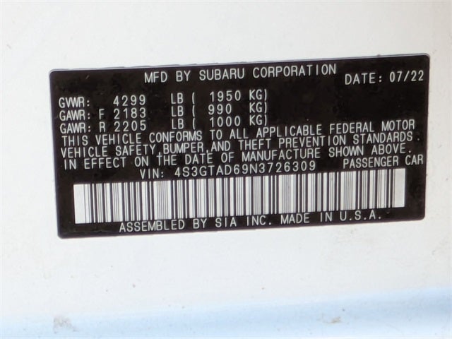 2022 Subaru Impreza Premium