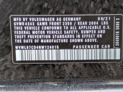 2022 Volkswagen Golf GTI 2.0T SE