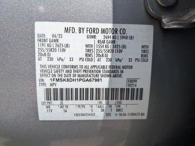 2023 Ford Explorer XLT