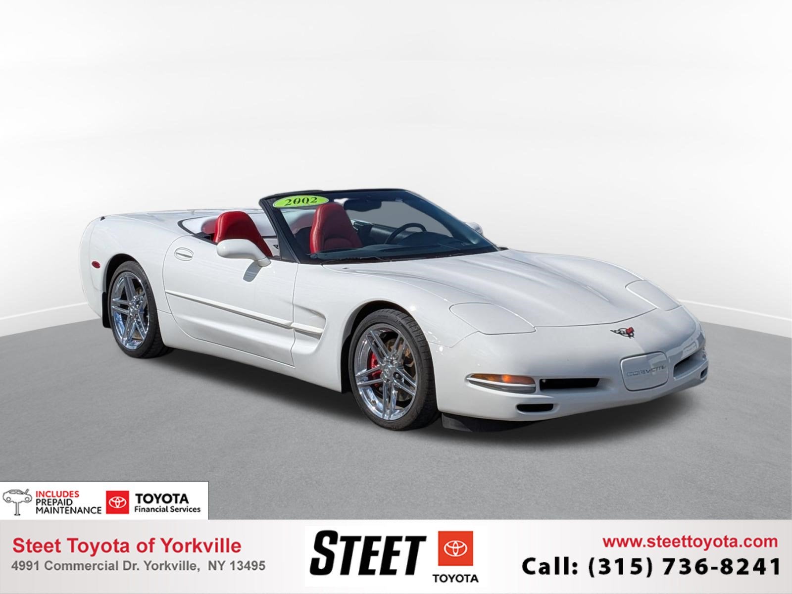 2002 Chevrolet Corvette Base Convertible 1SC