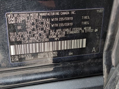 2022 Toyota RAV4 XLE Premium w/ Cold Weather Pkg