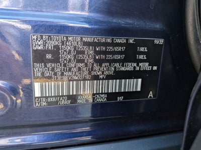 2022 Toyota RAV4 XLE w/ Convenience & Cold Weather Pkg