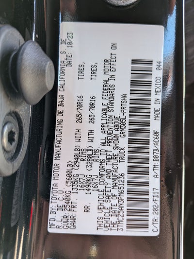 2023 Toyota Tacoma TRD Off-Road V6