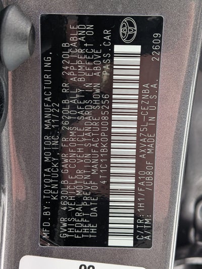 2023 Toyota Camry LE AWD