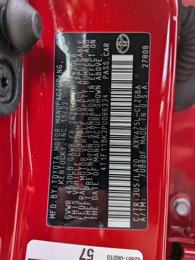 2023 Toyota Camry XLE AWD w/ Cold Weather Pkg