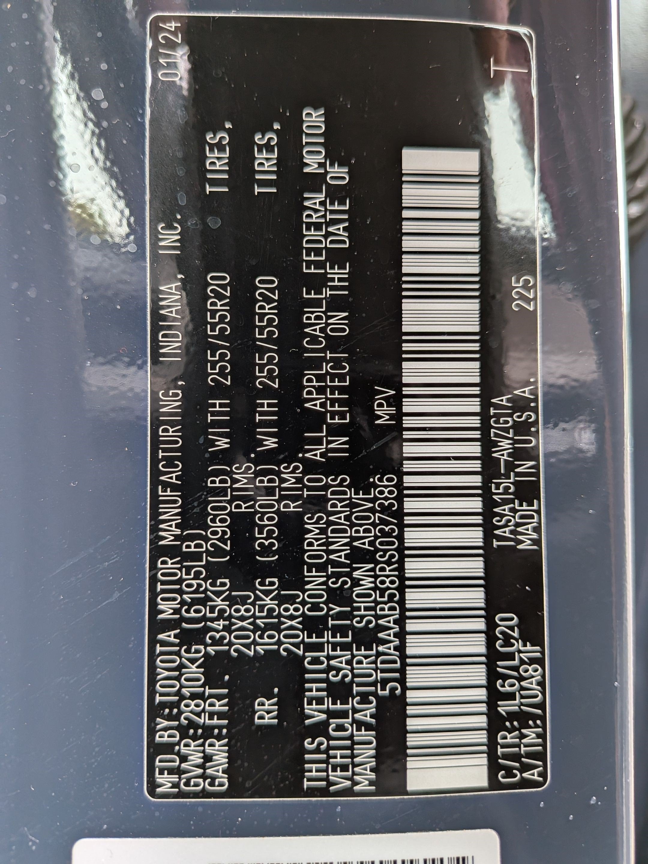 2024 Toyota Grand Highlander Limited