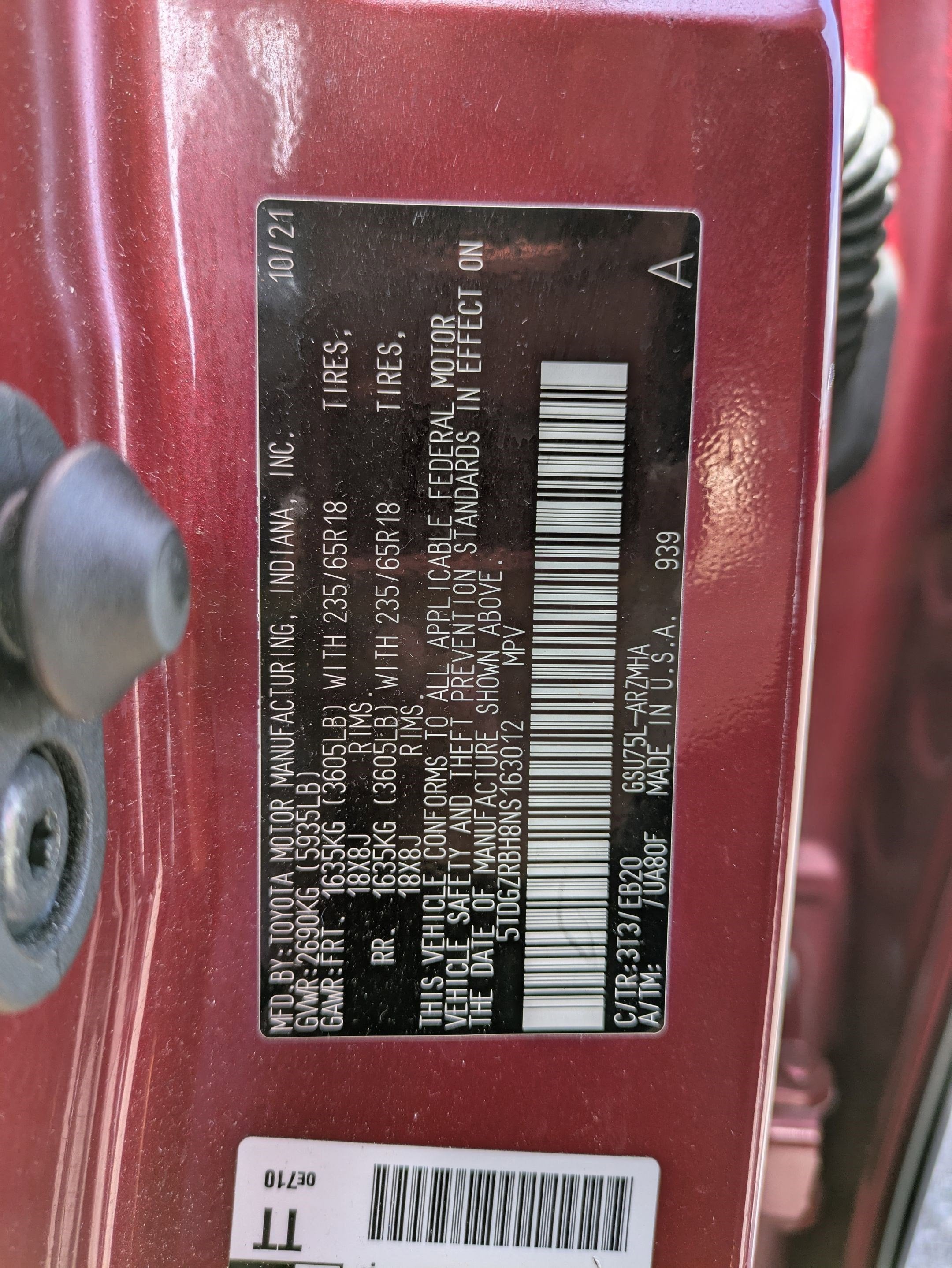 2022 Toyota Highlander XLE