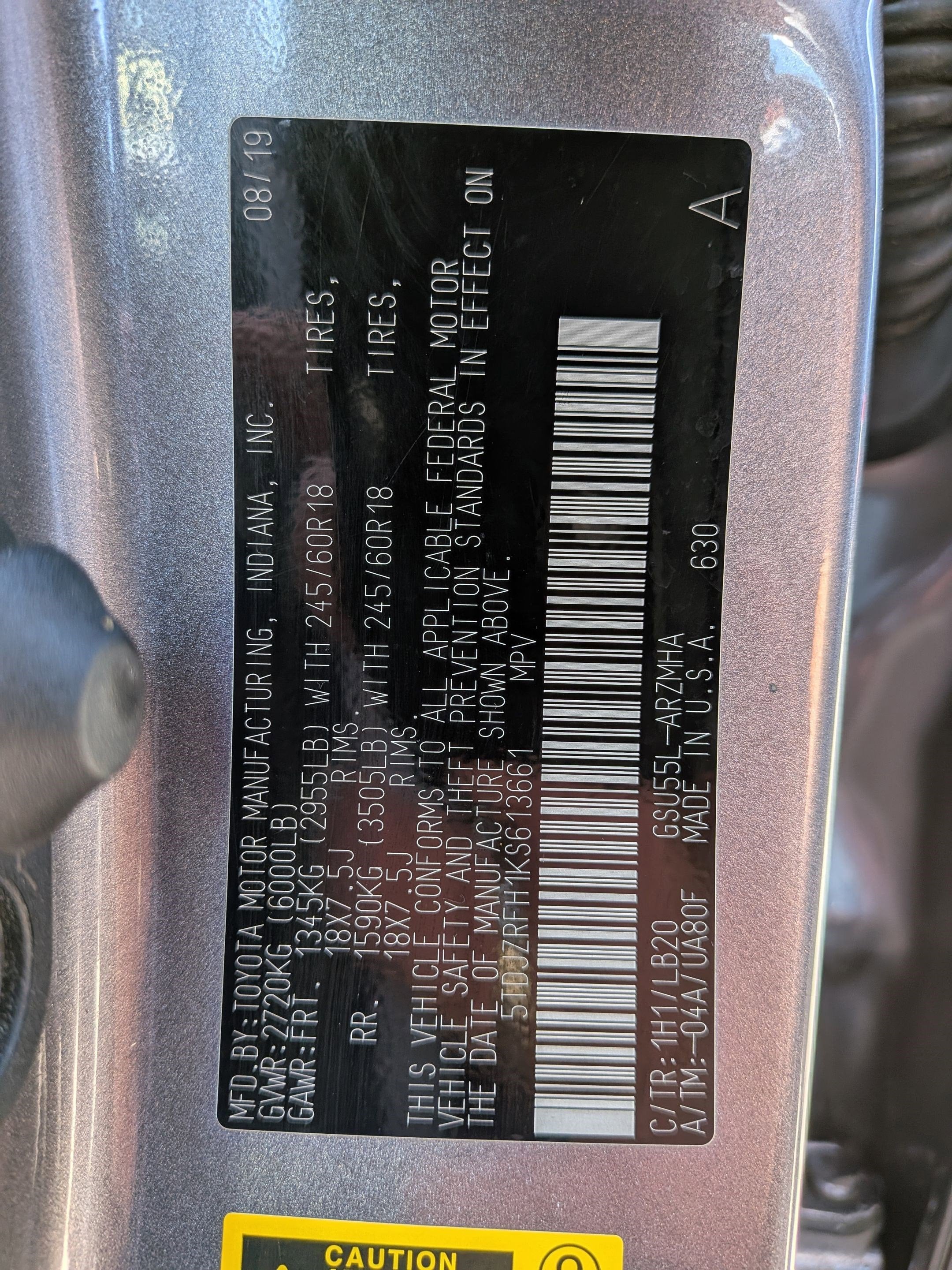 2019 Toyota Highlander XLE