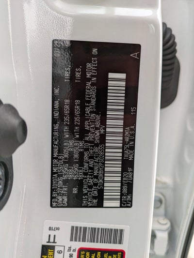 2023 Toyota Highlander XLE