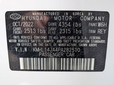 2023 Hyundai Sonata SEL