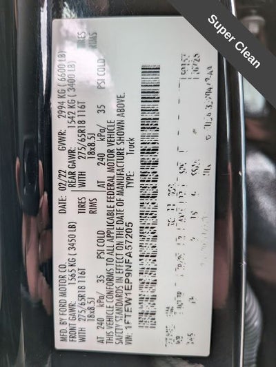 2022 Ford F-150 XLT