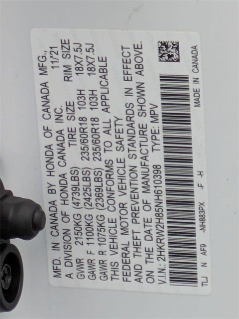 2022 Honda CR-V EX-L