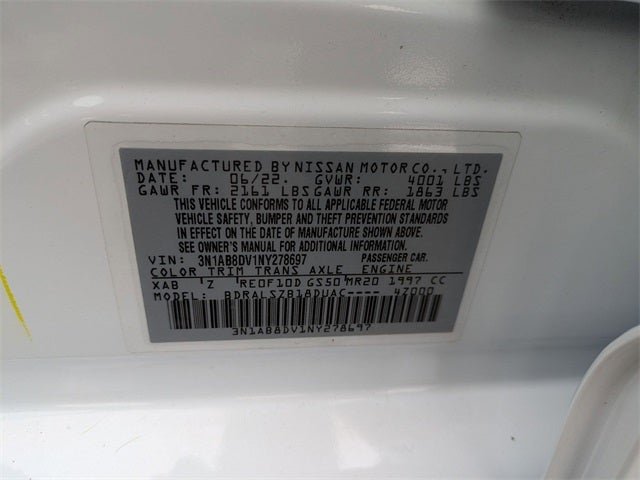 2022 Nissan Sentra SR