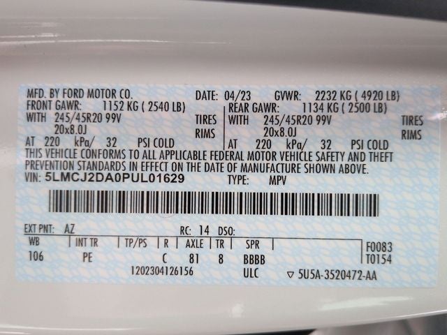 2023 Lincoln Corsair Reserve