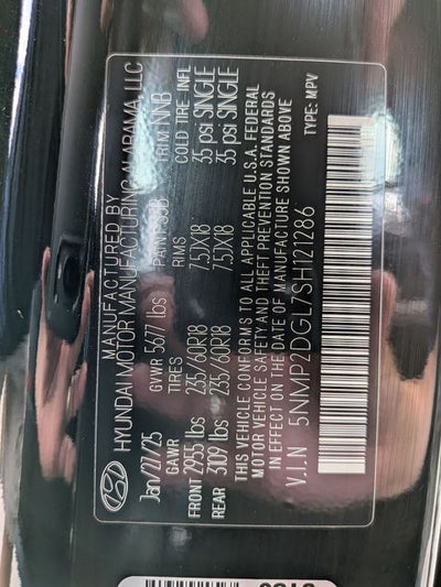 2025 Hyundai Santa Fe SEL