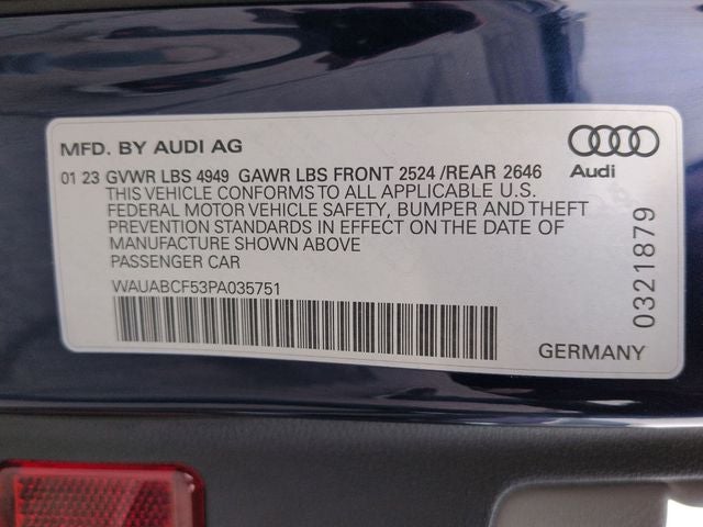 2023 Audi A5 Sportback Premium quattro