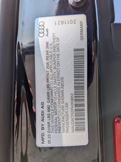 2023 Audi A5 Sportback 45 S line Premium quattro