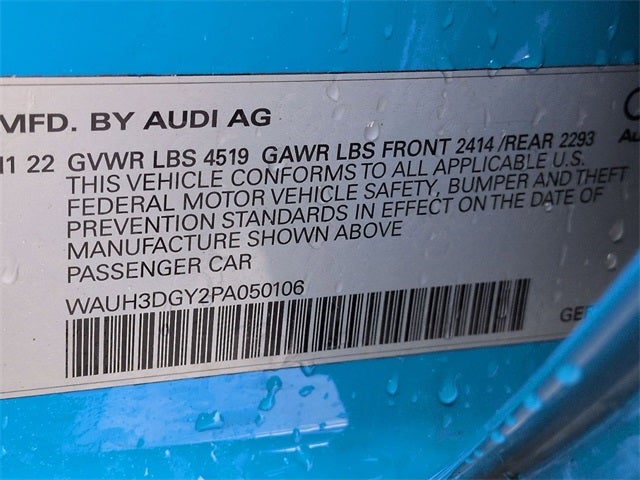 2023 Audi S3 2.0T Premium Plus quattro