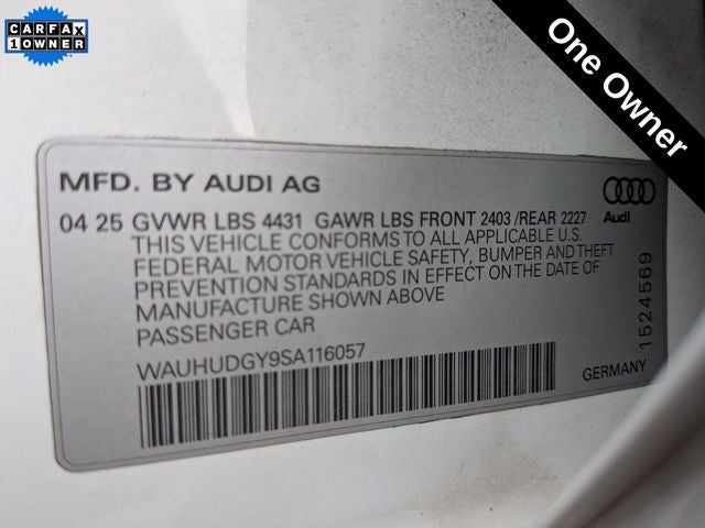 2025 Audi A3 40 Premium Plus quattro